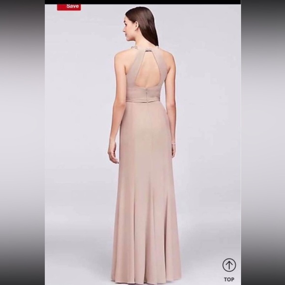 Juniper Green Cocktail Wedding Dress - Picture 2 of 4